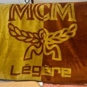MCM throw Blanket 4.5ft x 6.5ft